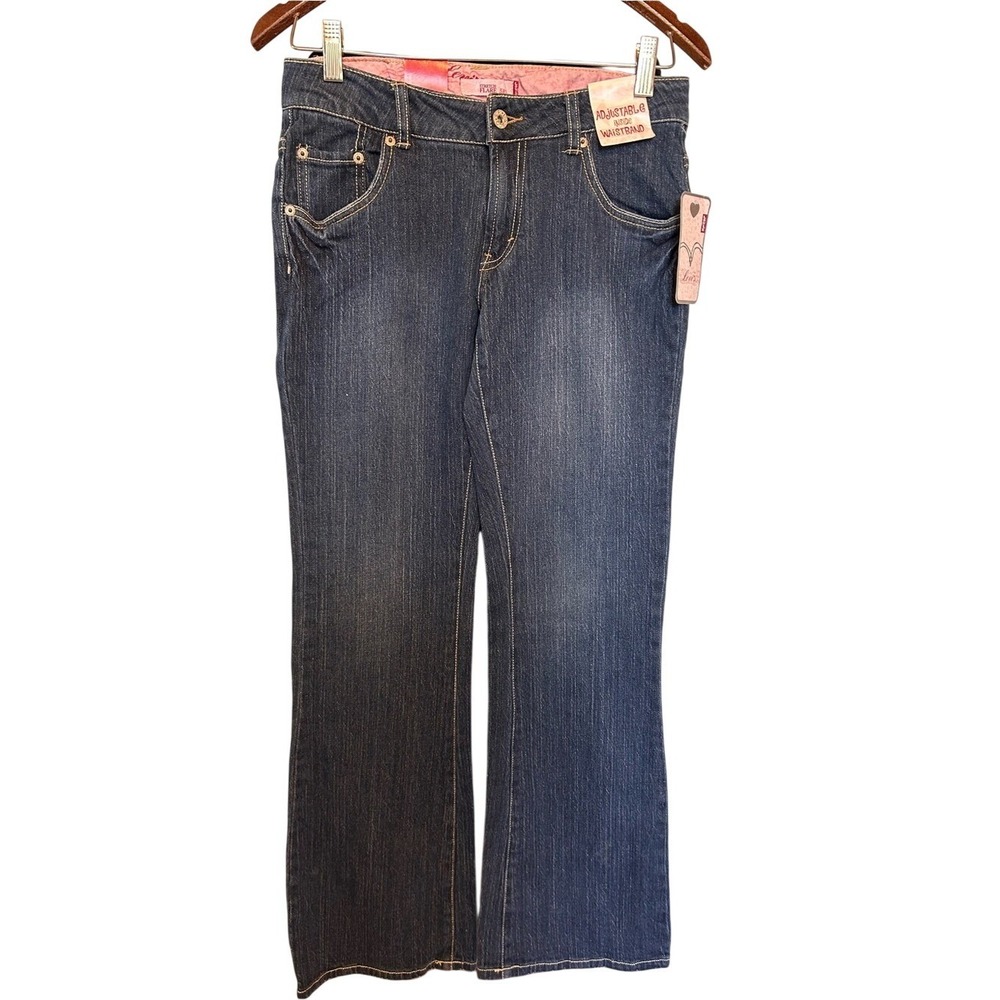 NWT Levi Stretch Flare 517 Adjustable Waist Girls Jeans‎ Size 16